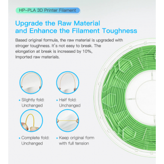 Original Creality HP PLA 3D Filament High Strength Matte Finish
